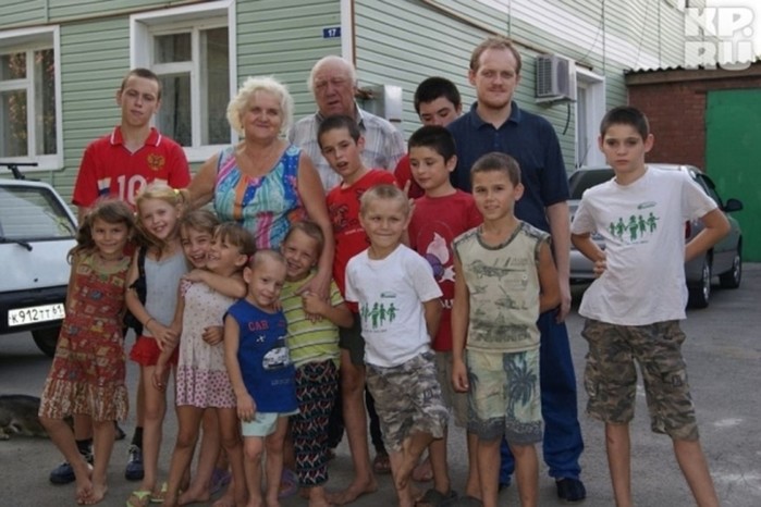 Сорокины   самая многодетная семья в России