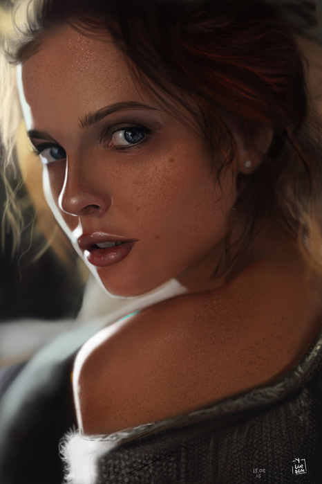 portrait_study_by_vurdem-d9rkkhe (466x700, 258Kb)