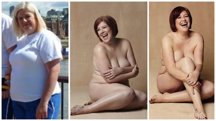 Откровенная фотосессия женщин, которые вместе похудели на 170 килограмм
