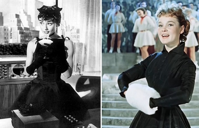 Знаменитые черные платья актрис в культовых фильмах