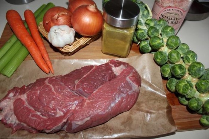 Рецепт приготовления говядины с брюссельской капустой