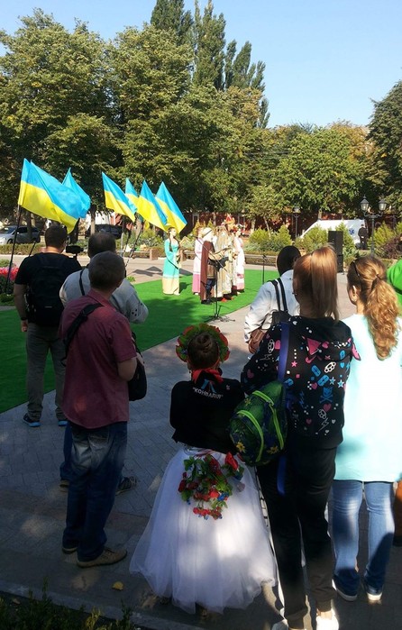 Місто Кропивницький у День незалежності