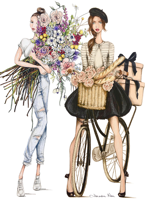 Birthday-Flowers-Girl-on-Bike-lores (494x700, 365Kb)