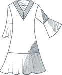  TDFD_vol2_flared_sleeve_sweater_dress_front (578x700, 181Kb)