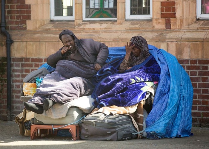 В Лондоне беженцы из Сомали отказываются жить в нормальных условиях