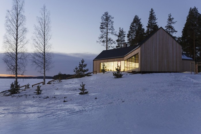 Просто, но со вкусом: загородный дом в Финляндии
