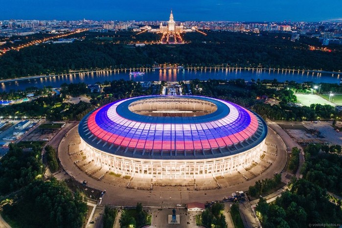 Как сейчас выглядит самый большой стадион России