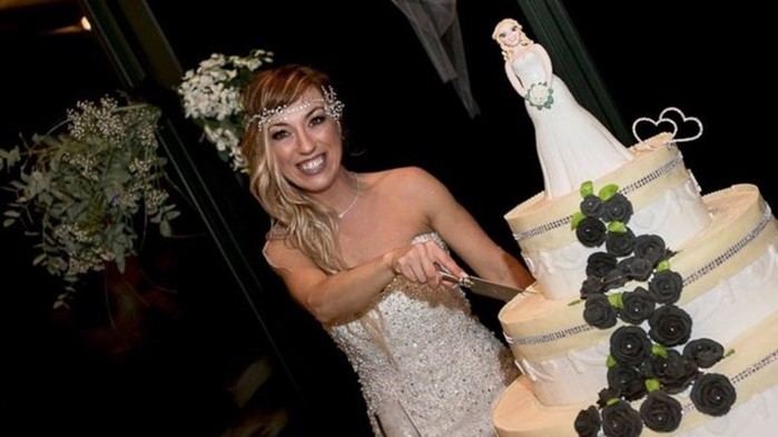 Итальянка вышла замуж без жениха