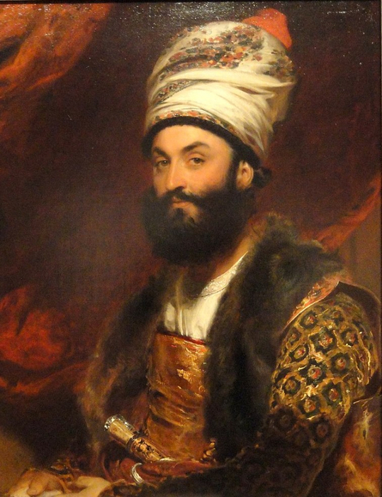 Mirza_Abu'l_Hassan_Khan_by_Thomas_Lawrence,_1810_-_Fogg_Art_Museum_-_DSC02319 (539x700, 423Kb)
