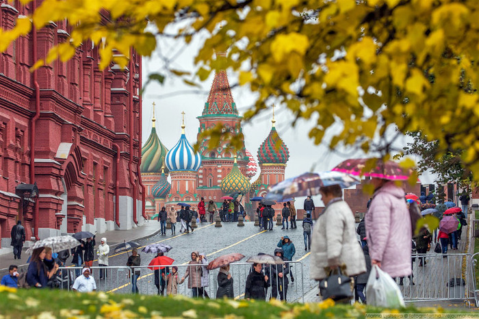 Осенний Кремль в красивых фотографиях!