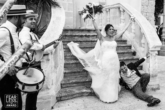Самые впечатляющие свадебные фотографии 2017