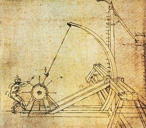 Оружие, которое придумал Леонардо да Винчи