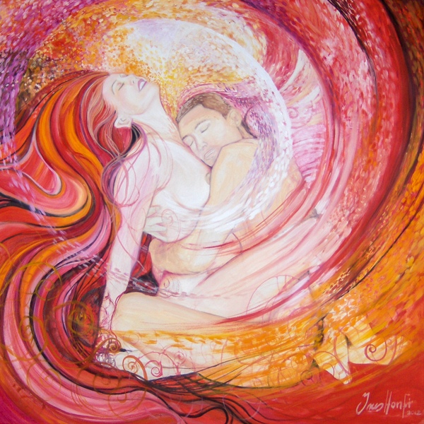 Togetherness-II-120x120-cm-oil-on-canvas-by-Ines-Honfi (600x600, 590Kb)