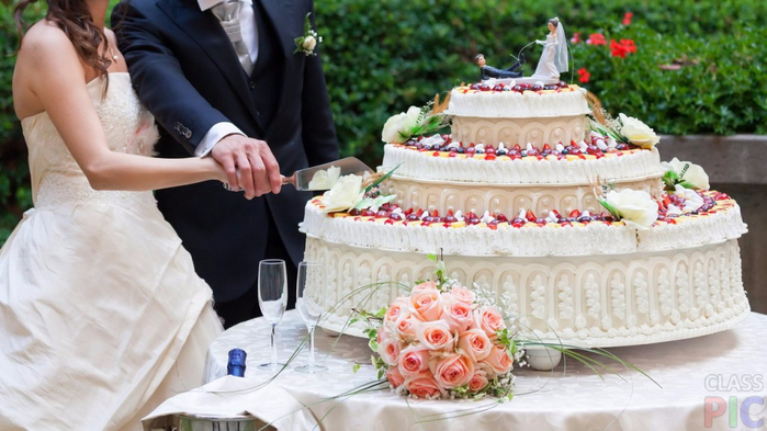 Красивые свадебные торты и сладости на свадьбу23 (700x393, 322Kb)