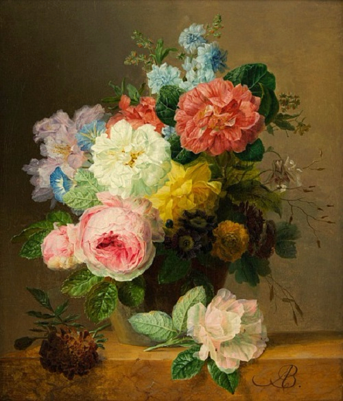 Dutch painter Arnoldus Bloemers9 (500x585, 272Kb)