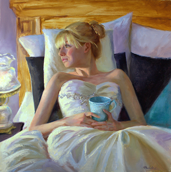 Michelle Murray 1962 - American Figurative painter - Tutt'Art@ (4) (549x550, 549Kb)