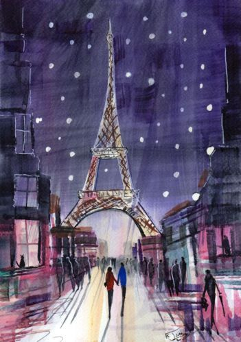 69b1de5a499bf3d2f1a40f94fedea344--watercolour-paintings-romantic-paris (351x499, 148Kb)