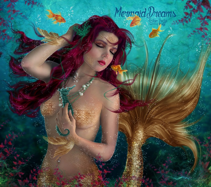 mermaid_dreams_by_estherpuche_art-d9072wk (700x619, 555Kb)