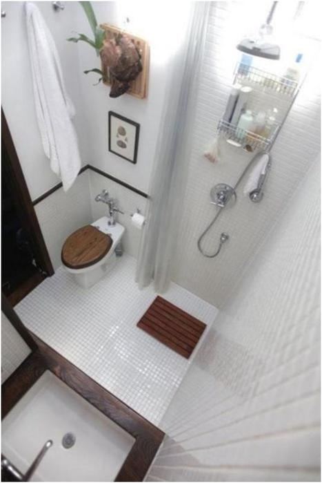 Малогабаритные ванные комнаты: идеи, которые помогут организовать крошечное помещение