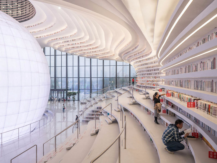 Око Бинхай самая большая библиотека в мире