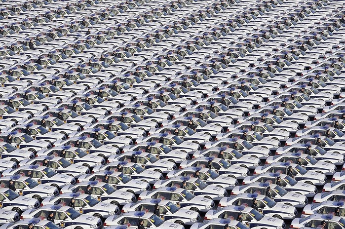 Искусство толпы — завораживающие фотографии из Китая 