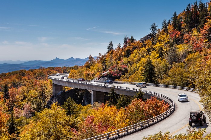 Любимая дорога Америки — Blue Ridge Parkway
