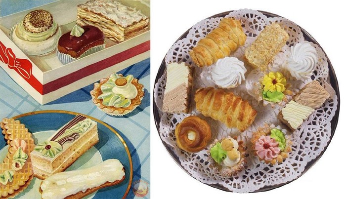 Разнообразие сладостей в СССР