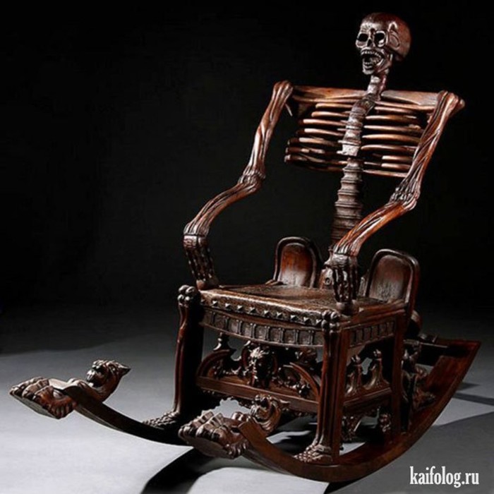Необычные кресла и стулья — фантазия дизайнеров