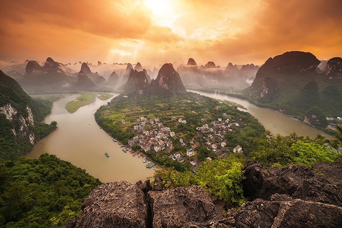 Удивительный Китай: потрясающие пейзажи Синпина
