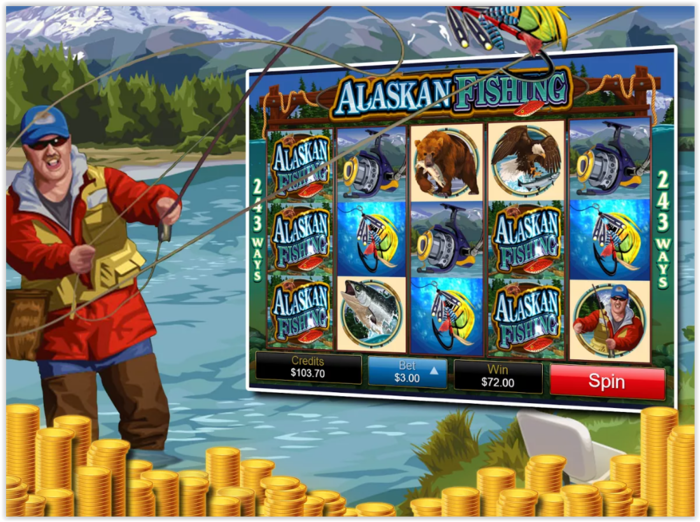 Игровой автомат "Alaskan Fishing" 