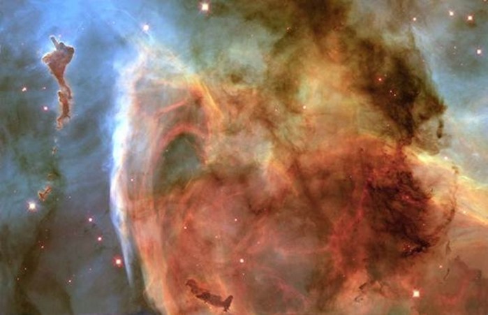 Как телескоп Хаббл сфотографировал Лицо Бога