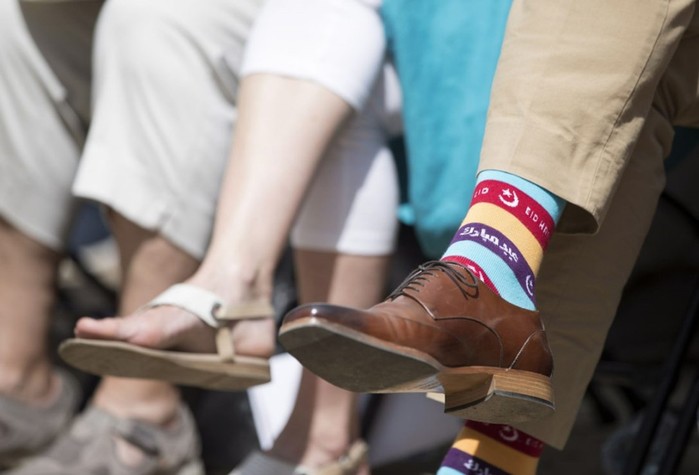 Яркие носки канадского премьер министра Джастина Трюдо