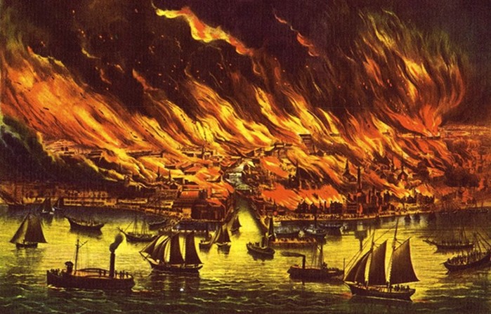 10 самых крупных пожаров в истории человечества