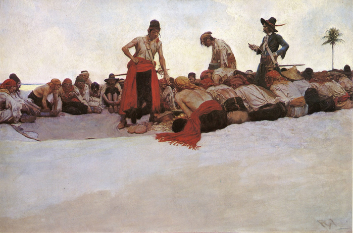 Howard_Pyle_So_the_Treasure_Was_Divided_- (700x462, 371Kb)