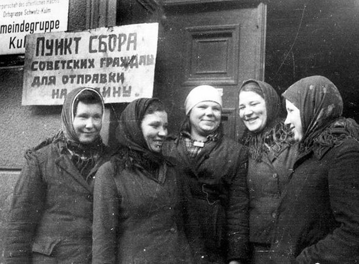 Сколько граждан СССР было вывезено немцами на работу в Третий рейх