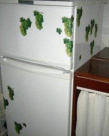 Как порадовать старый холодильник. Мастер-класс (9) (224x280, 43Kb)