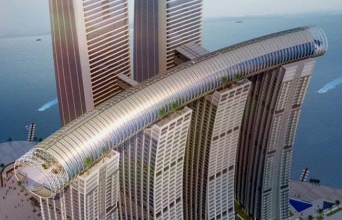 Китайский горизонтальный небоскреб: амбициозный строительный проект