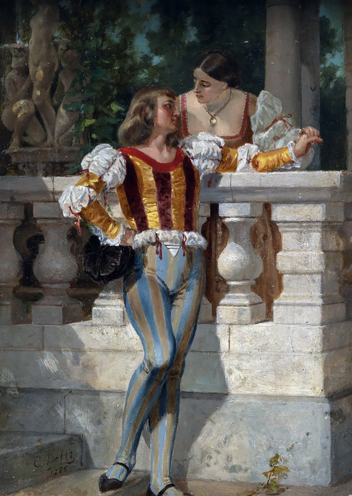 1885_Придворная пара (Courting couple)_29.1 х 20.6_д.,м._Частное собрание (496x700, 441Kb)