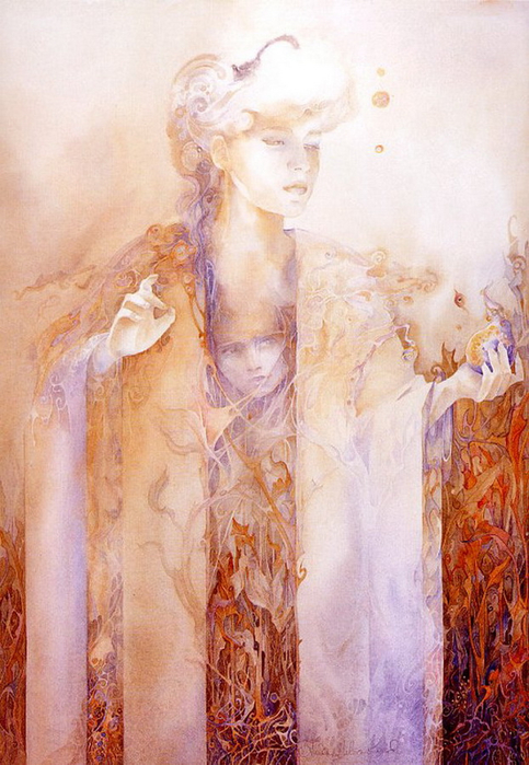 Helen Nelson-Reed - American Visionary Watercolor painter (6) (483x700, 387Kb)