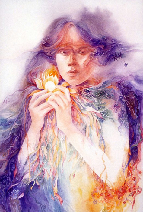 Helen Nelson-Reed - American Visionary Watercolor painter (7) (474x700, 403Kb)