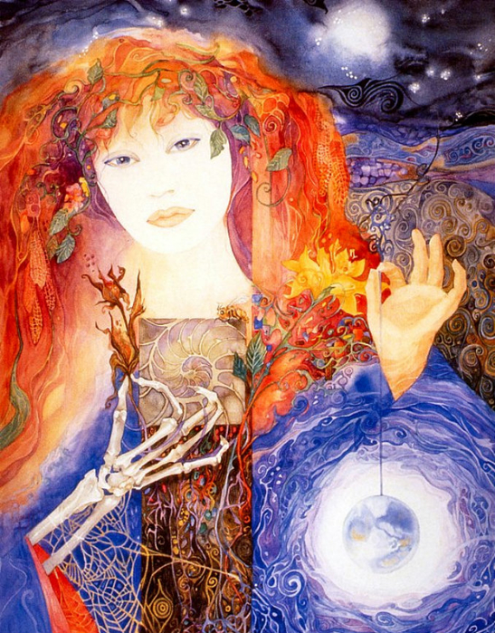 Helen Nelson-Reed - American Visionary Watercolor painter (18) (547x700, 568Kb)