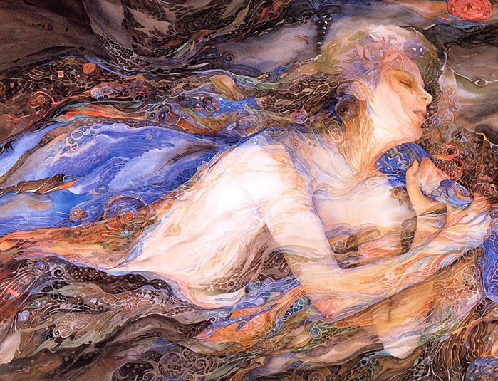 Helen Nelson-Reed - American Visionary Watercolor painter (37) (700x535, 563Kb)