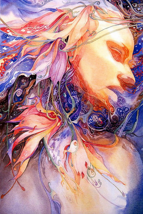 Helen Nelson-Reed - American Visionary Watercolor painter (5) (469x700, 526Kb)