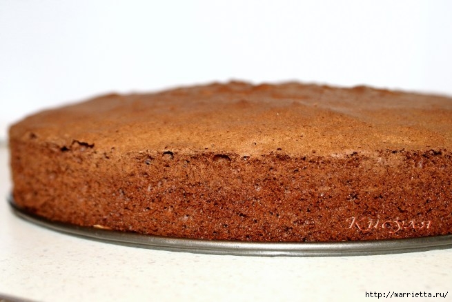 Кофейно-шоколадный торт с абрикосовым джемом (11) (655x438, 152Kb)