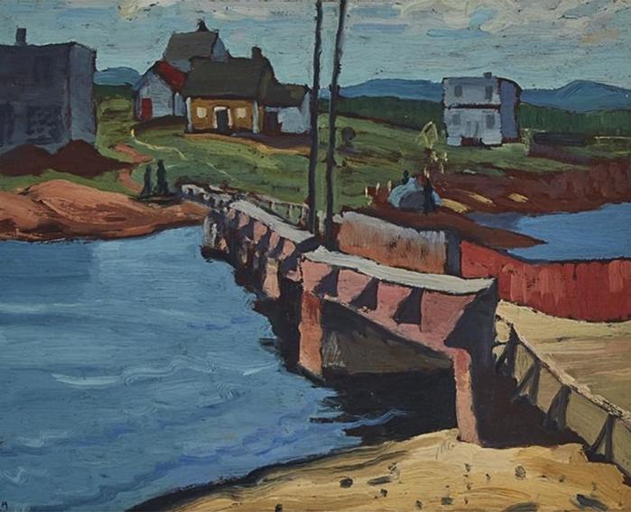   SKETCH - NORTH SHORE, oil on panel, 21.6 x 27.3 cms (700x568, 61Kb)