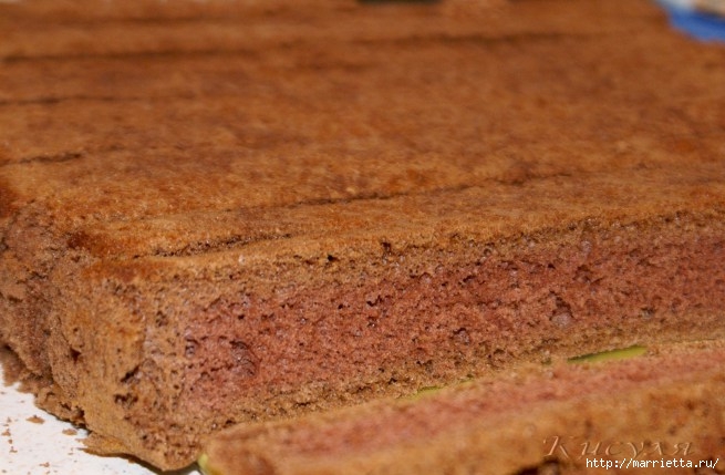 Сливочный ягодно-фруктовый торт. Вкусный рецепт (4) (655x429, 173Kb)