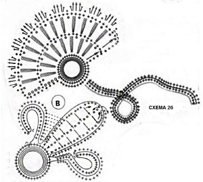 Ирландское кружево вяжем крючком техника проекты схемы гукова елена