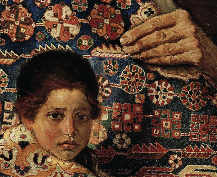 Jafar-Petgar-Carpet-Vendors-1952-detail-3 (700x572, 613Kb)