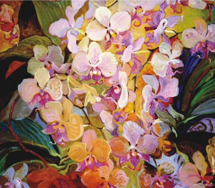 Фантастические цветы Марины Якименко7 (700x614, 536Kb)