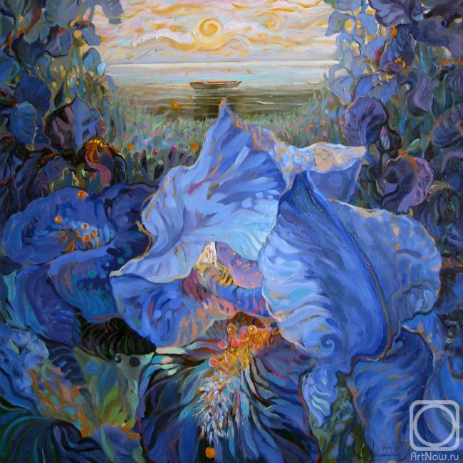 Фантастические цветы Марины Якименко16 (650x650, 392Kb)